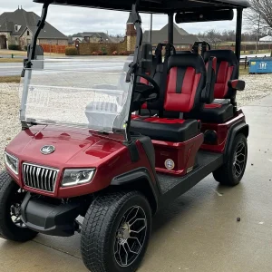 2024 Red Evolution D5 ranger electric golf cart