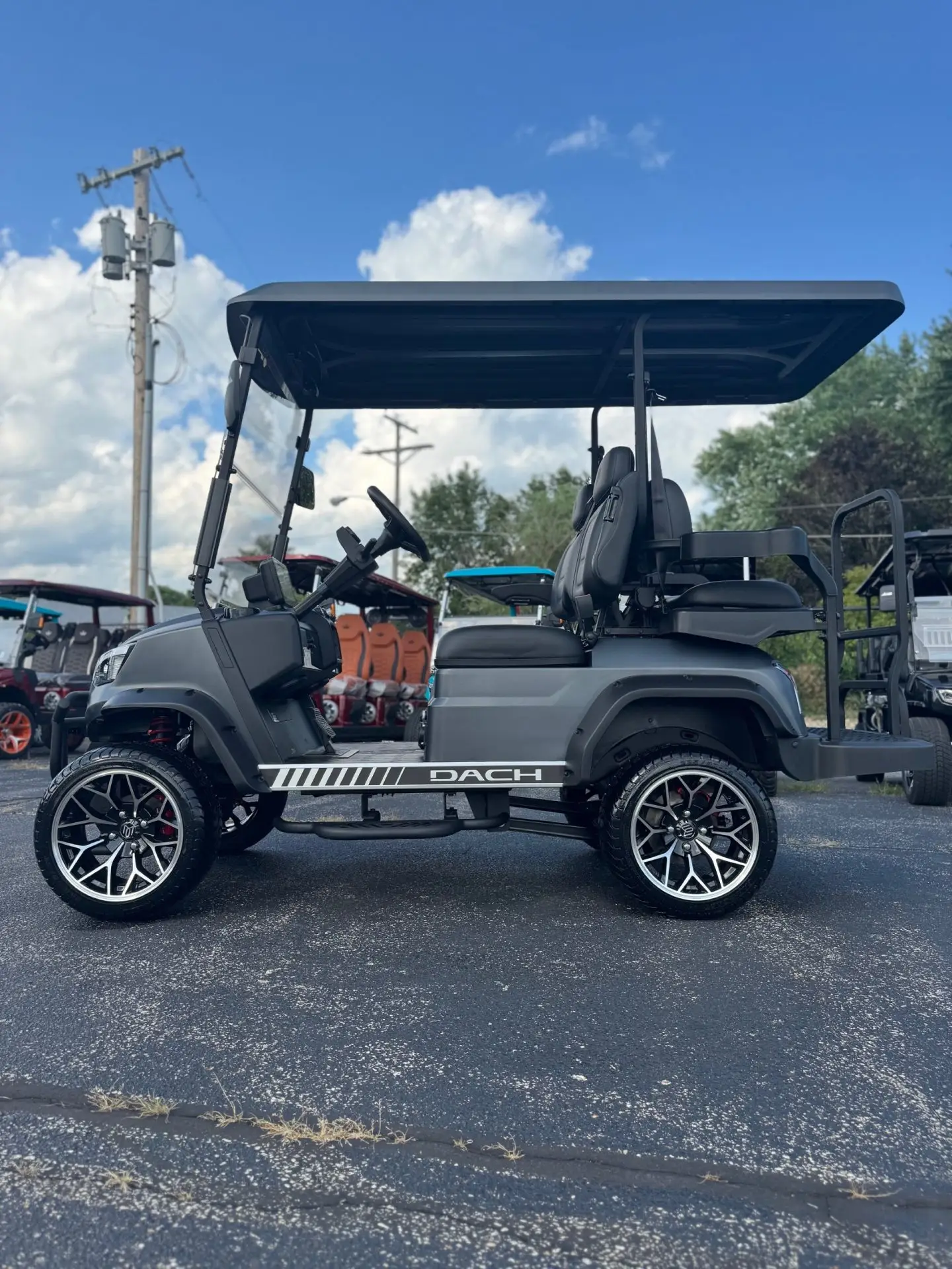 2025 dach falcon 2+2 hp lithium ion golf carts - Image 3