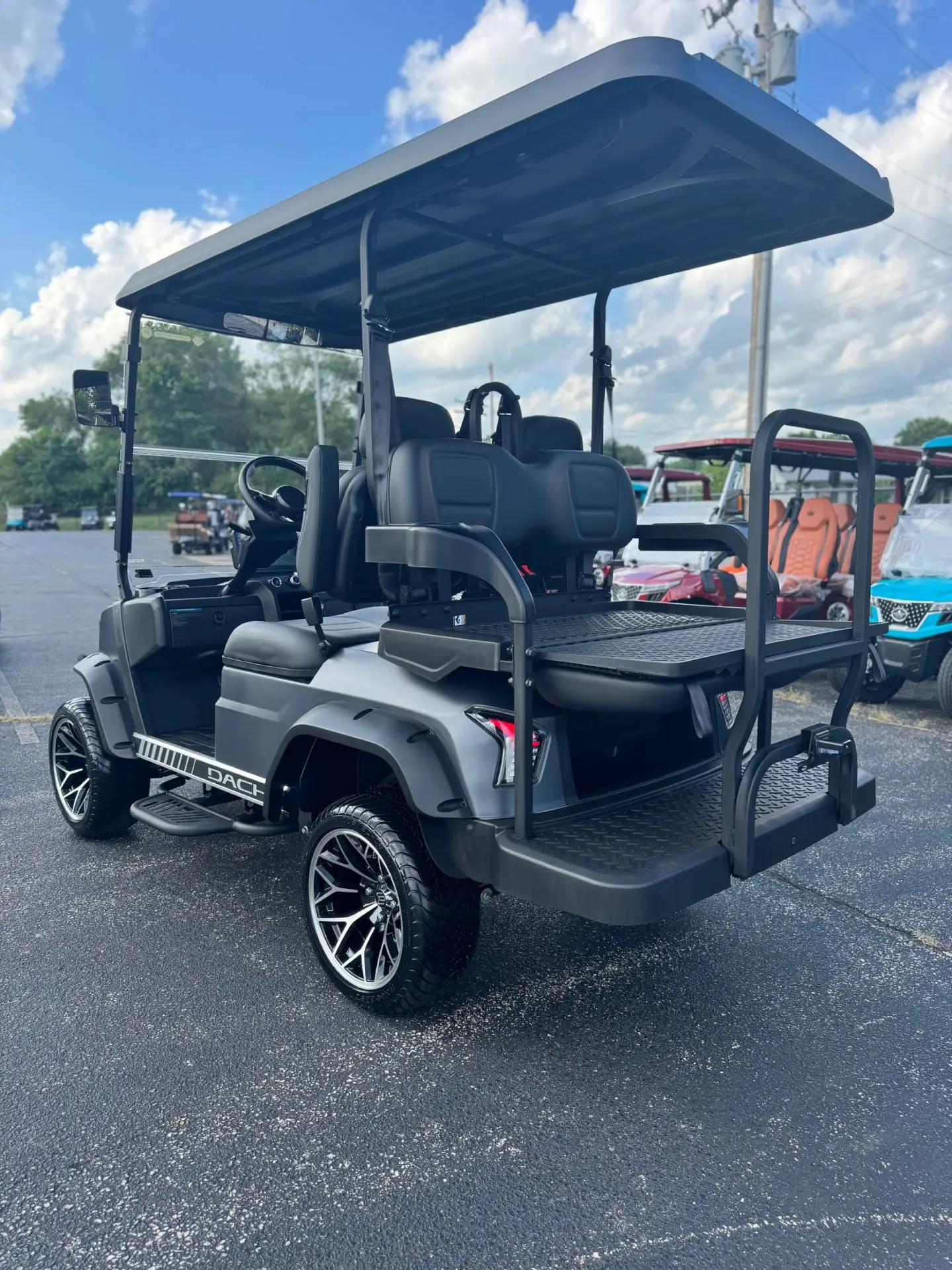2025 dach falcon 2+2 hp lithium ion golf carts - Image 5