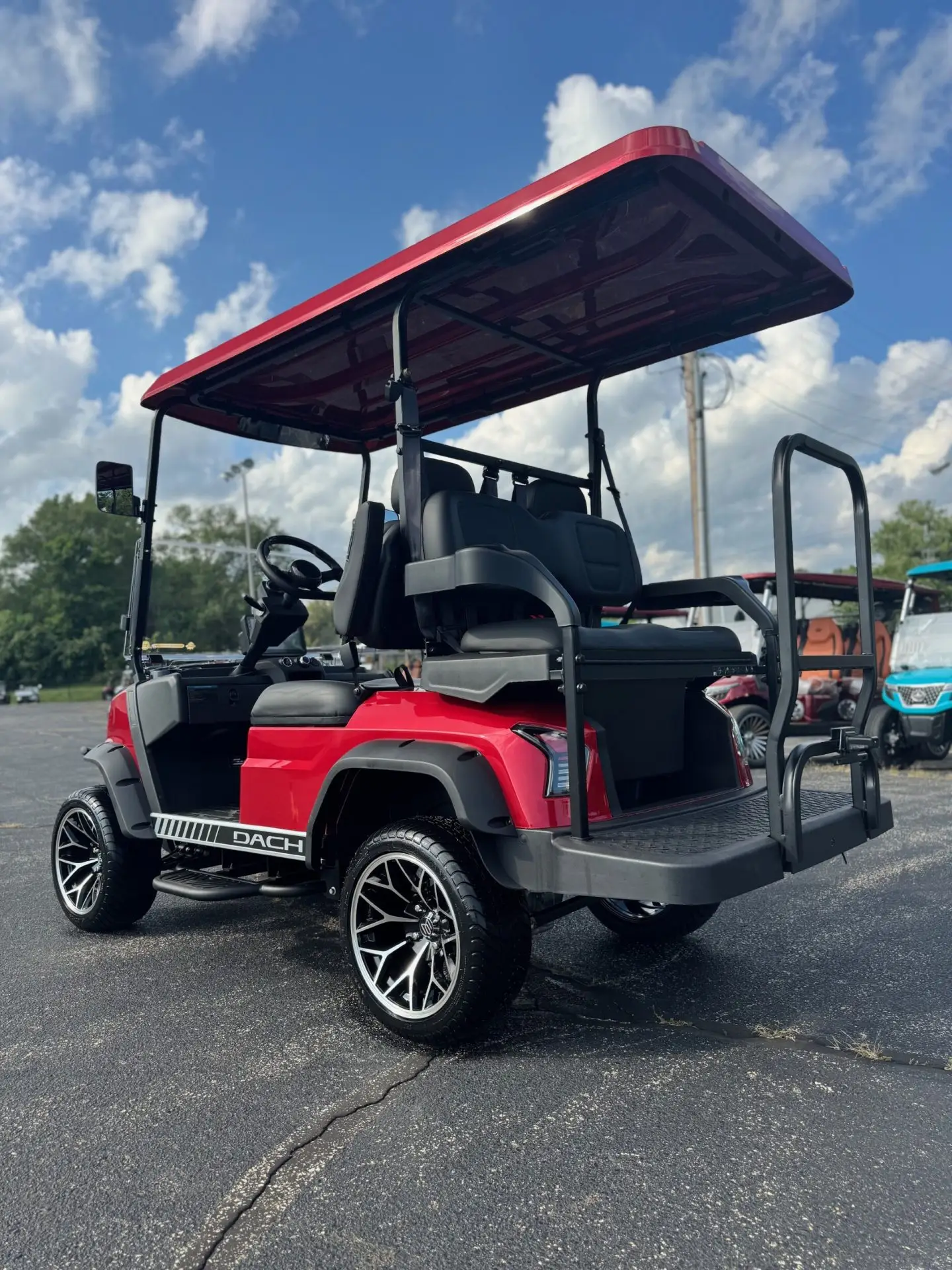 2025 dach falcon 2+2 hp lithium ion golf carts - Image 10